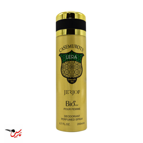 اسپری بدن زنانه بیو استار حجم 200 میلی لیتر Bio Star Jerjof Liera 200ml