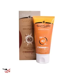 کرم ضد آفتاب SPF40 برنزه کننده سان سیف 50g