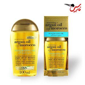 روغن مو آرگان مراکشی تقویت کننده و ضد وز اوجی ایکس Ogx