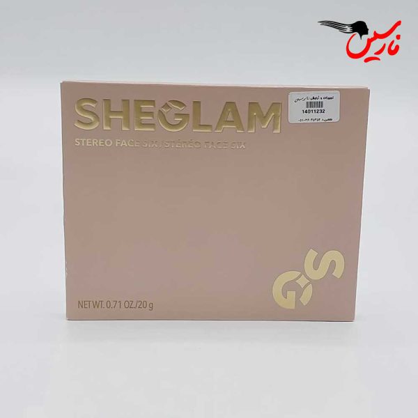 پالت کانتور شیگلم Sheglam سری Stereo Face Six